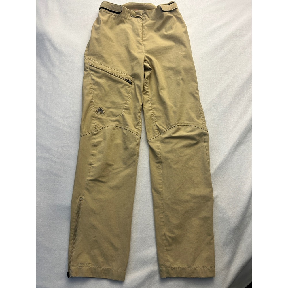 Nike ACG Dri-FIT Hiking Pants Womens Small Tan Khaki Outdoor Technical Trousers